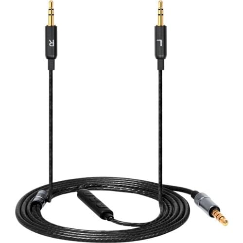 OFC Replacement Stereo Audio Cable Extension Cord for Sol Republic Master Tracks HD HD2 V8 V10 V12 MFI X3 Ultra XC Headphones