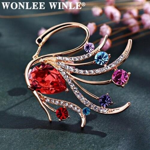 WONLEE WINLE Bird Brooches For Clothes