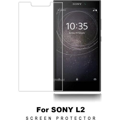 For Sony Xperia L2 Dual H3311 Tempered Glass Screen Protector CASE Film for Sony Xperia L1 Dual H3311 G3311 G3313 5.5 Glass Film