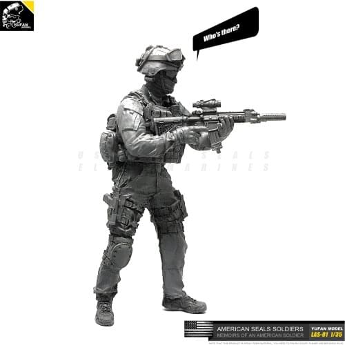 1/35 US Navy Seal Assault Team Resin Man LAS-01