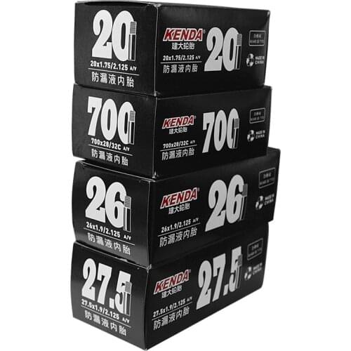1pcs Kenda Puncture-proof bike Inner Tube TB ROAD Mountain Bike Tube 20/26 /27.5/700C * 1.5/1.75/1.9/2.125