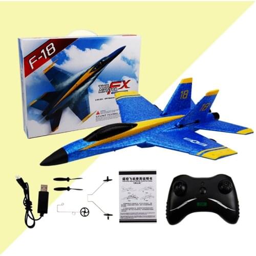 2.4G RC Plane Glider DRONE Toy FX280 RC Plane EPP Fixed-wing Foam Model Plane Toy For Children Electric Remote-control Aircraft