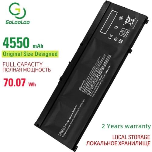 4550mAh SR04XL New Laptop Battery for HP Omen 15-CE 15-CB 15-dc15-CX 917724-855 HSTNN-DB7W HSTNN-IB7Z TPN-C133 TPN-C134 TPN-Q193