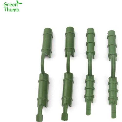 60pcs 8mm/10mm Plastic Fastener Greenhouse Film Buckles Sunshade Net Fixed Clamp Garden Plants Tray Bracket Parts