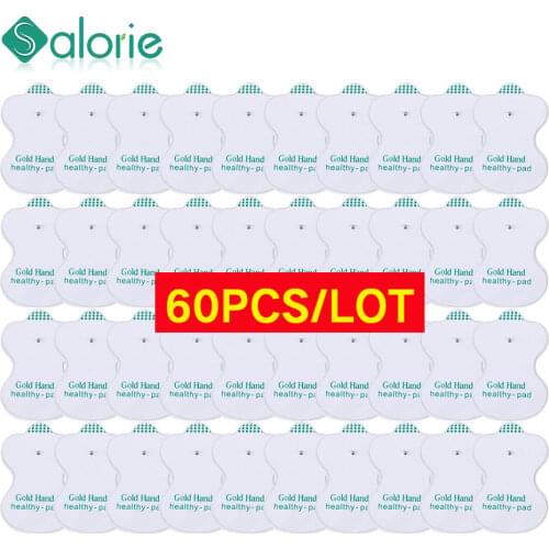 60pcs/lot Health Care Electrodos Electrode Massage Pads for Digital Tens Acupuncture Device Body Massager Therapy Machine