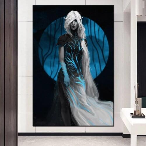 DIY Diablo system woman Diamond Painting 5D rhinestone Cross Stitch Diamond Art Embroidery Mosaic Handmade Decor Puzzle