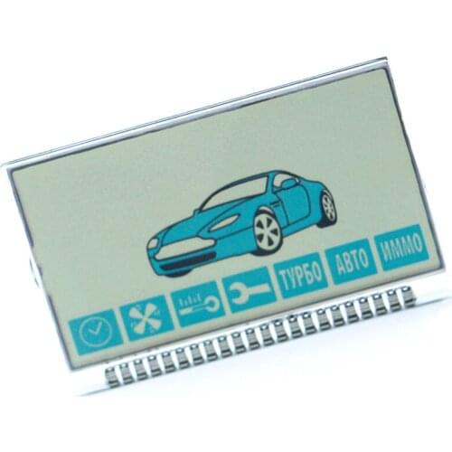 A91 Keychain Screen Car Alarm System Remote Control HD Display 2 Way Car Alarm Remote Control Accessories For Twage Starline A91