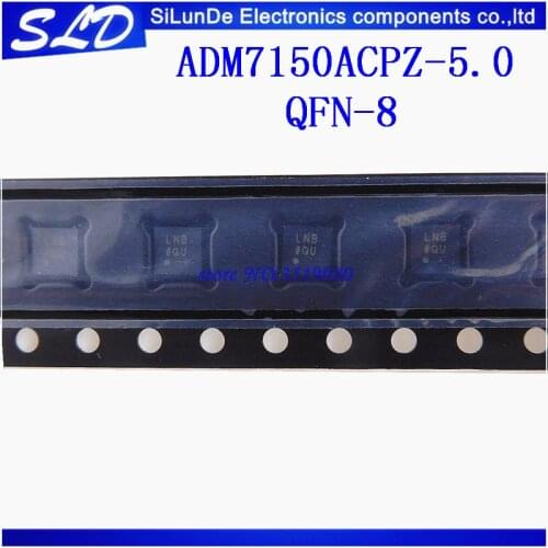 Free Shipping 5pcs/lot ADM7150ACPZ-5.0 ADM7150ACPZ ADM7150 LNB LFCSP 800mA 5V new and original In Stock