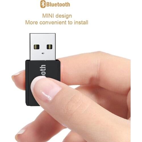 Bluetooth Receiver Audio USB Bluetooth 5.0 Adapter Transmitter Bluetooth Dongle Wireless USB for Computer PC Laptop USB 2 In 1