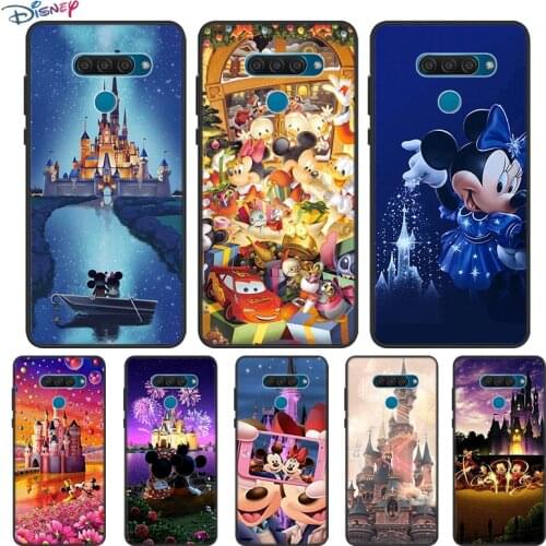 Disney Mickey Castle For LG K92 K62 K52 K42 K31 K22 K71 K61 K51S K41S K30 K20 G8 G8S G8X ThinQ Silicone Phone Case
