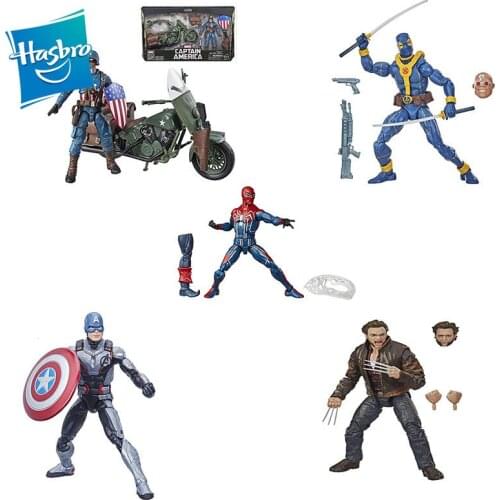 Hasbro The Avengers Series Wolverine 6 Inch Collection Anime Action Figures Model Birthday Gift Adult Kids Toys Home Decoration
