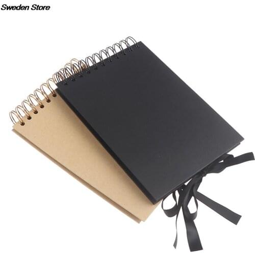 Photo Albums 80 Black Pages Memory Books A4 Craft Paper DIY Scrapbooking Picture 12 Marker Pens Wedding Birthday Childrens Gifts