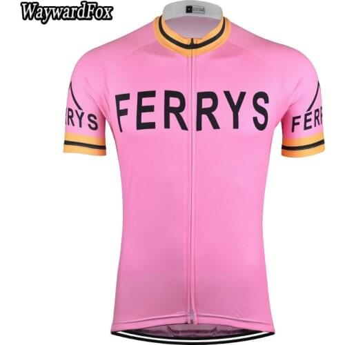 NEW Pink shirt Ride clothes man cycling jersey short sleeve Sports Wear cycling clothing wholesale bicycle exercise wear