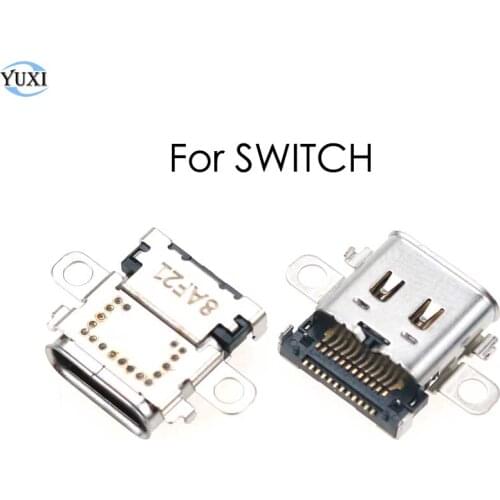 YuXi New USB Type-C Charging Port Socket Power Connector For Nintend Switch NS Console