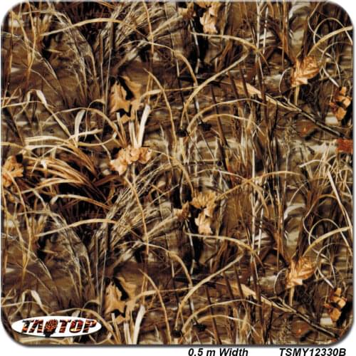 ITAATOP TSMY12330B 0.5m *2M Popular camo grass hydro dipping pva film hydrographic film water transfer printing film