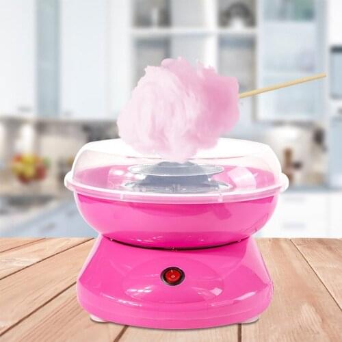 EU Plug Sugar Floss Machine Household Marshmallow Maker Colorful Cotton Candy Ball Childrens Day Marshmallow Gift Maker
