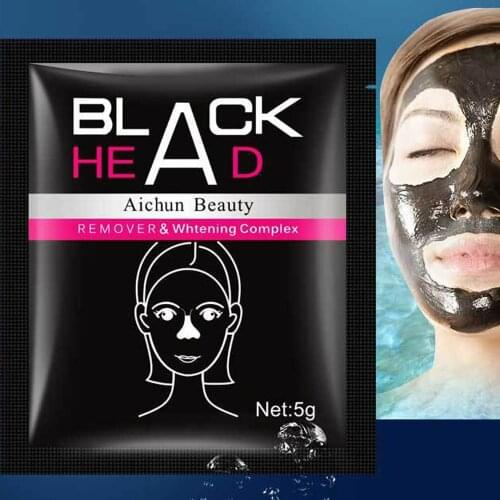 Charcoal Blackhead Removal Face Deep Cleansing Mud Black Acne Treatments Blackhead Facial Set