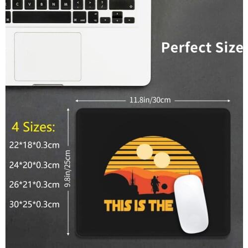 The Tatooine Clone War Mouse Pad DIY Print The The Ugly Skywalker I Have Spoken Bounty Clone