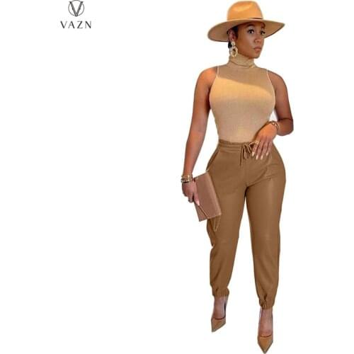 VAZN Women's High Waist Pants