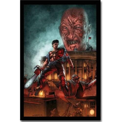 058 Army of Darkness Evil Dead Movie 108 Wall Silk Cloth Poster Art Decoration Gift