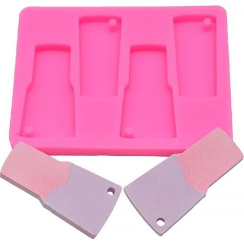 1 Piece Silicone Tumbler Mold DIY Tumbler Keychain Jewelry Pendant Mold 10335750