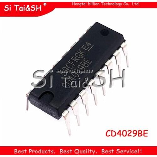 10pcs CD4029BE DIP-16 CD4029 DIP16 4029BE DIP MC14029BCP HEF4029BP