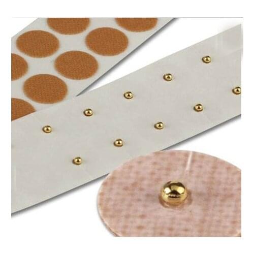 200pcs-40pcs Price- Good effect muscle relax relief pain gold Magnetic acupuncture plaster body points massage Magnetic therapy