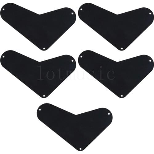 5 pcs Replacement PRS SE Electronics Backplate Cavity Cover ,3ply black