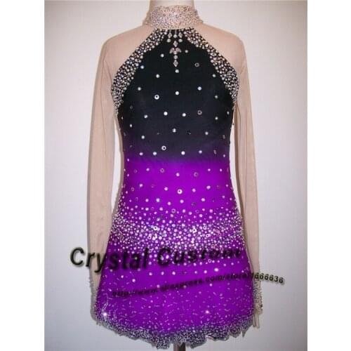 Girls Figure Skating Dress New Brand Vogue Figure Skating Competition Dress Kids DR3239