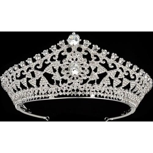 Tiaras and Crown HADIYANA Gorgeous Fashion Wedding Hair Accessories Bridal Headband Party Brithday BCY8959 Corona Princesa
