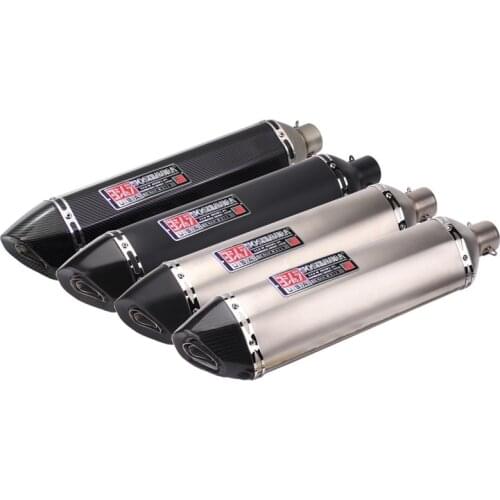 Length 570mm Inlet 51mm 61mm Motorcycle Exhaust Pipe Muffler Yoshimura DB Killer Universal for Tmax Xmax PCX RSV4 S1000RR etc