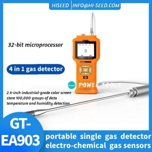 Portable gas detector pump Suction Type portable CO,H2S,O2,EX auto gas detector