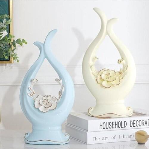 European modern abstract ceramic decoration crafts, home office restaurant decorations, wedding gifts