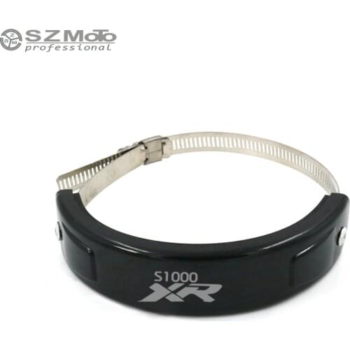 Silencer Round Oval Exhaust Protector Can Cover For BMW S1000XR Motorcycle accessories Scope 100MM-140MM Protect 2018 silicone