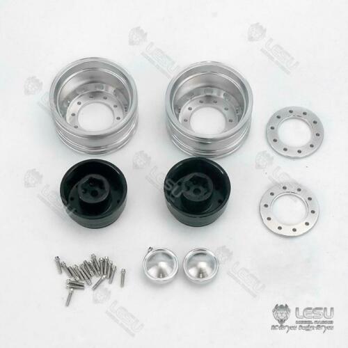 LESU Front Hub Metal Hex Brake 1/14 RC VOL FH12 FH16 Tractor Truck Power Axle Wide Type TH15163