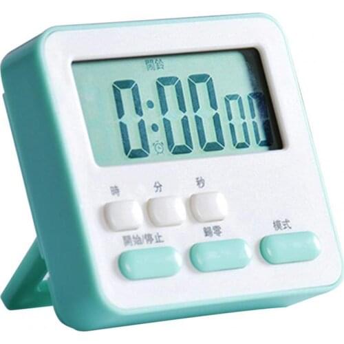 Temporizador magnetico Alarm Clock Coffee Maker Digital Clock Multi-use Accurate Plastic Student Alarm Clock for Home
