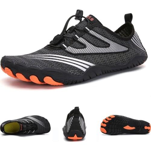 New Men Water Shoes Quick-Drying Mesh Swimming Aqua Upstream Shoes Trekking Hiking Wading Water Sports Sneakers Seaside Slippers