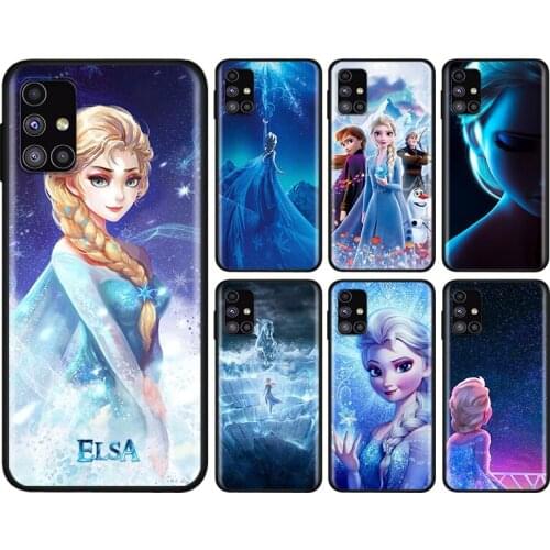 Disney Frozen Princess For Samsung Note 20 10 9 8 Ultra lite Plus Pro F62 M62 M60 M40 M31S M21 M20 M10S Soft Phone Case