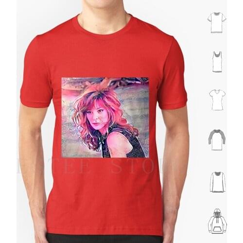 Mylène Farmer T Shirt Print Cotton Artist A Singer Variety French Concert Joelle Guillaume Digital Creation Mylène