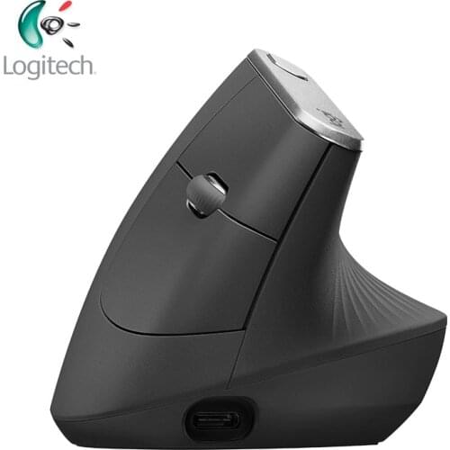Original Logitech Wireless Vertical Mouse MX Vertical Ergonomic Laser Bluetooth 4000DPI Rechargeable
