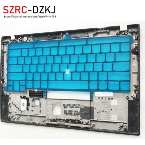 Original New for ThinkPad X1 Carbon 5Gen 5th 2017 Laptop Palmrest Keyboard W/ FP Upper Case AM12S000500 Black C Shell SM10K80808