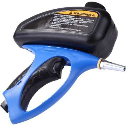 Portable Abrasive Pneumatic Blasting Device Gravity Sandblasting Gun Machine Lightweight Hand-held Easy to Operate