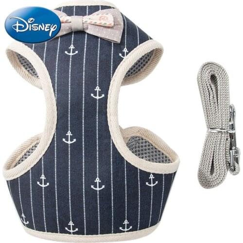 Disney Cat Traction Rope Vest Type Anti-escape Cat Rope Go Out Special Cat Sling Chain Anti-escape Cat Walking Rope Dog