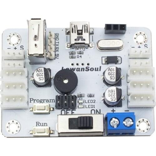 LX-16A / LX-15D Serial Bus Servo Controller control board Support secondary development Bluetooth handle for DIY robot arm