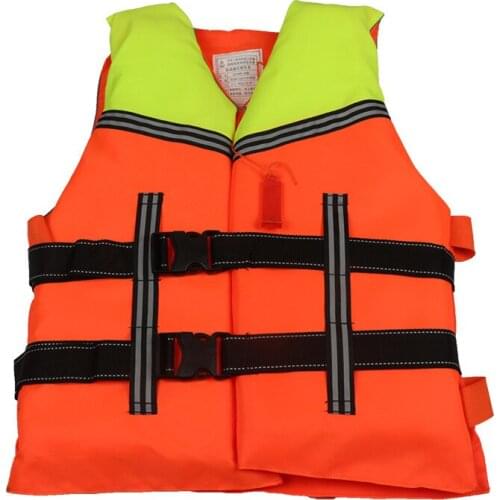 Life Jacket Vest Work Flood Prevention Water Swimming Life Jacket with Belt Big Buoyancy fishing life vest Suit Adult