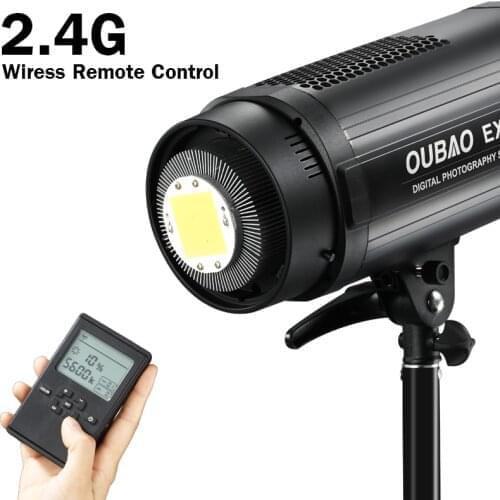 Triopo EX-60W LED Video Light 5600K White Version Photography Light Continuous Light Bowens Mount for Studio Video