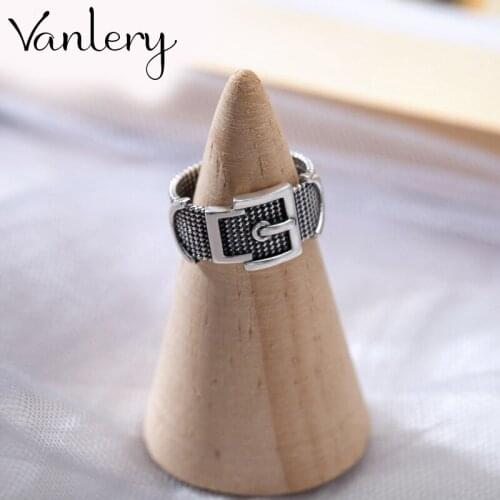 Personality Exaggerated Gothic Belt Rings For Women Charm Engagement Jewelry Girls Open Finger Knuckle Rings
