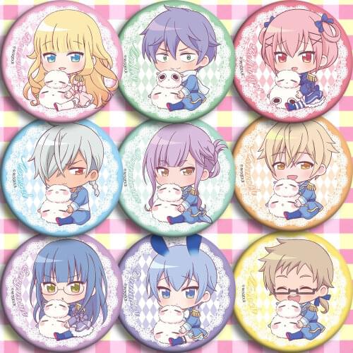 1pc 58mm As Miss Beelzebub likes it Anime Cosplay Beelzebub badge brooch