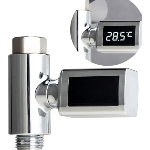 Bathroom Faucet LED Digital Display Shower Thermometer Mixing Valve Monitor Bath Fast Water Temperature Meter For Home Hotel 1pc