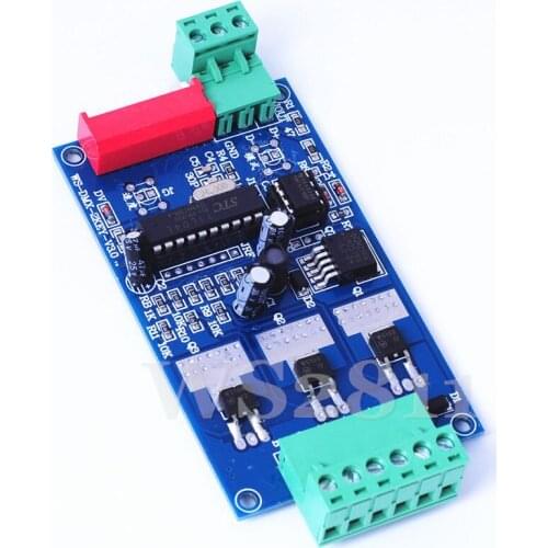 10pcs 3CH Channel Easy DMX LED Controller Dmx decoder & driver RGB Module Strip Light